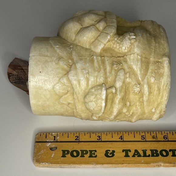 Vintage Tortoise Turtle Pillar 3D Figural Candle Lava  Vintage Tortoise Turtle Pillar 3D Figural Candle Lava Enterprises San Diego 2000